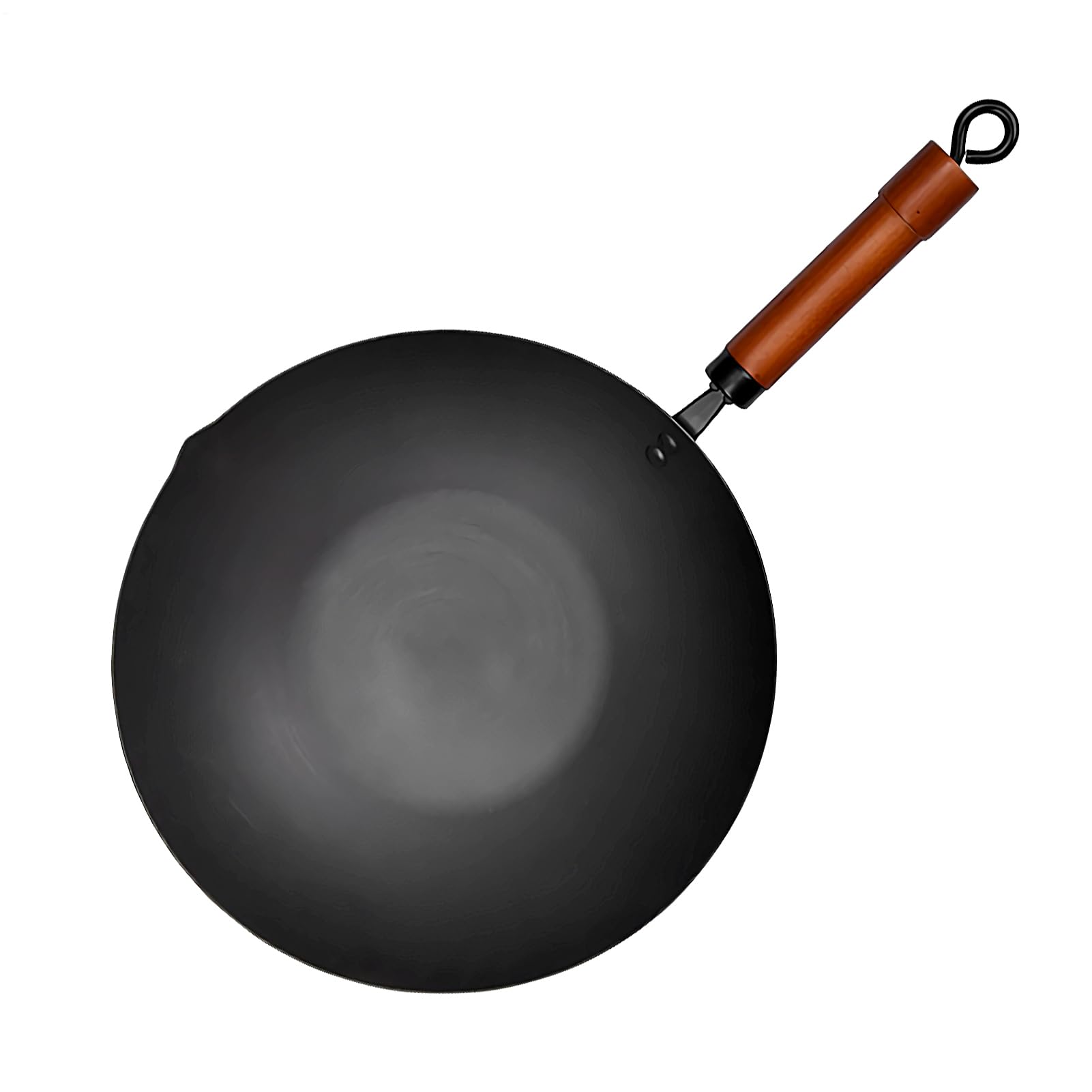 Poêle en fer sans revêtement pour une cuisson naturelle de tradition sur induction