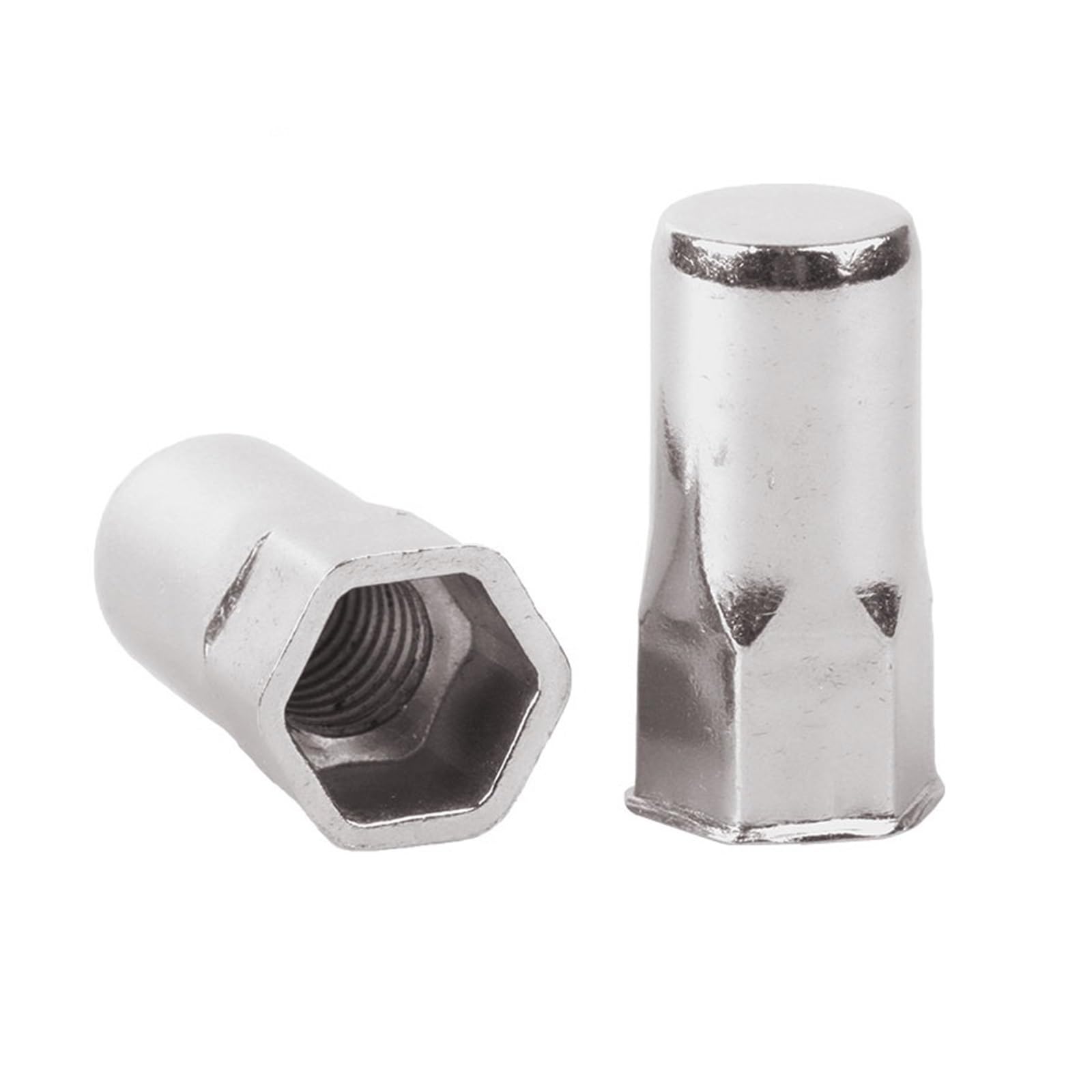 20Pcs Stainless Steel Blind Rivet Nut End Closed Small Countersunk Rivet Nuts Threaded Insert Nut(Countersunk Knurled,M12)