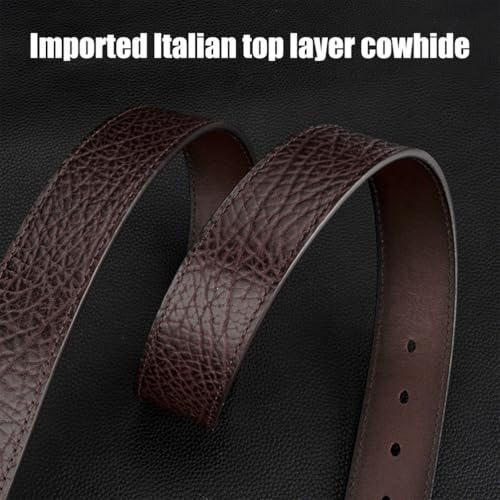 Genuine Leather Belt Men Metal Buckle Crocodile Vintage Belt Casual Dresses Belts for Jeans4
