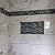 Stone Mixed Glass Kitchen Backsplash Linear Mosaic Tile Polished Gray & Teal Blue Bath Shower Wall Decor Narutal Marble Interlocking Pattern Art Mosaics (Sample Swatch)