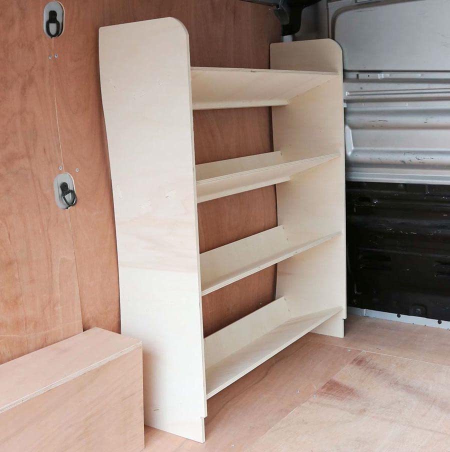 Scaffali Per Furgone Renault TRAFIC L1 2001-14 - Organizzazione Attrezzi - Foto 1