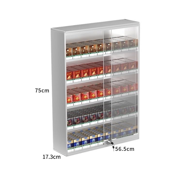 Organizador de aluminio para tiendas解决烟草摆放空间不足 3