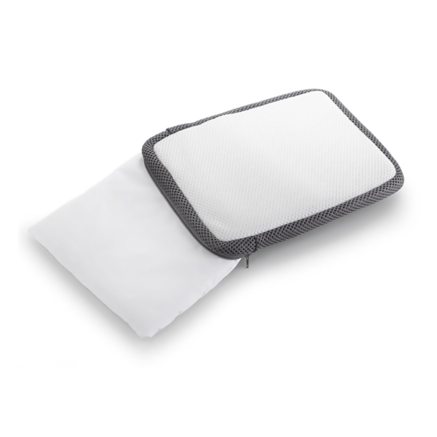 Italbaby Cuscino Culla con federa in tessuto 3d a celle aperte Airtech 30X40