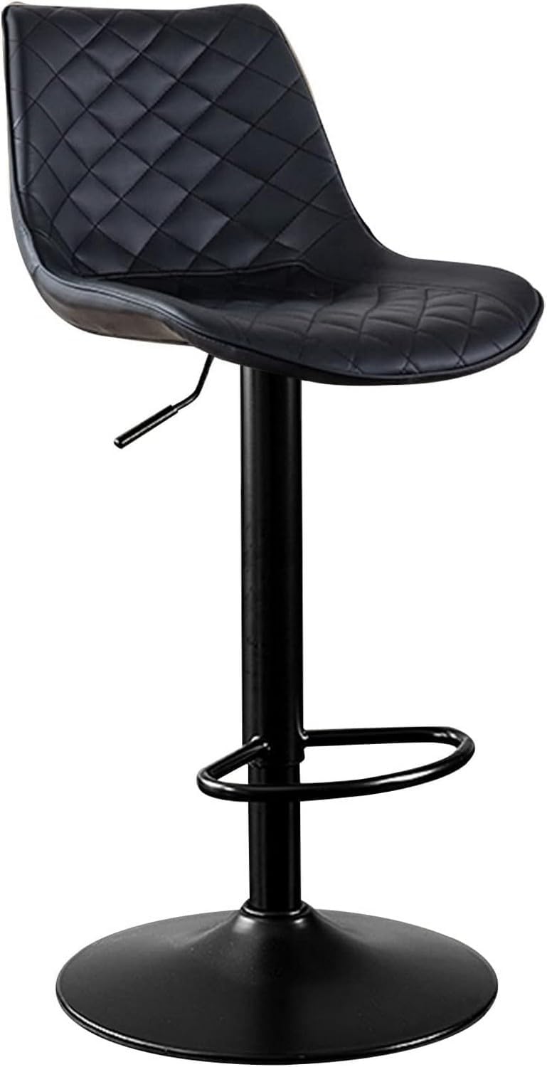 Guyifuny Kitchen Counter Stool, 360 Degree Swivel Bar Chairs Counter