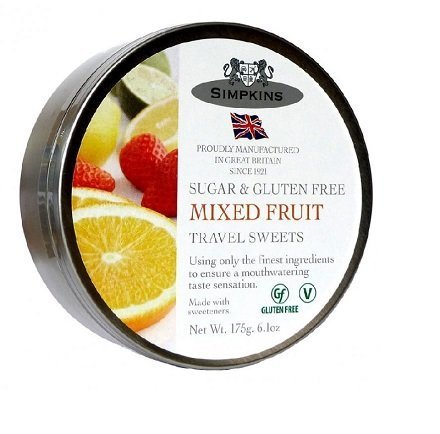 Simpkins Sugar & Gluten Free - Mixed Fruits Travel Sweets, 7Oz. - 6 Pack By Simpkins #TOP21