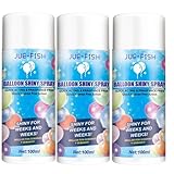 Ballon Hochglanz Spray, Dauerhaft Ballon-Glanzspray Für Latexballons 100ml Oxidiert Und Verblasst Nicht Feiner Und Gleichmäßiger Sprühnebel Ballonschutzfolie Für Den Einsatz Auf Partys