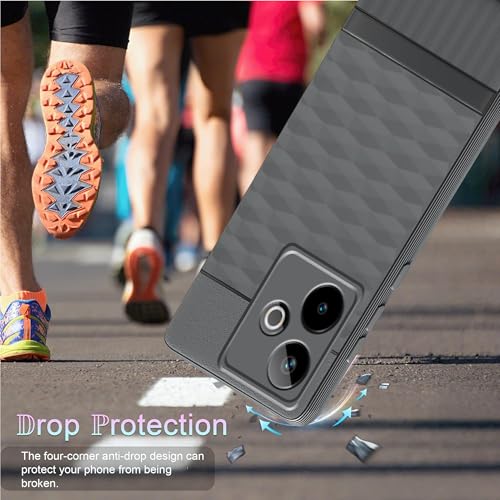 Image of amazon basics TPU Soft Back Cover for Realme GT 7 / Realme GT 7T | Full Camera Protection | Flexible Shockproof Back Case for Realme GT 7 / Realme GT 7T (Gray)