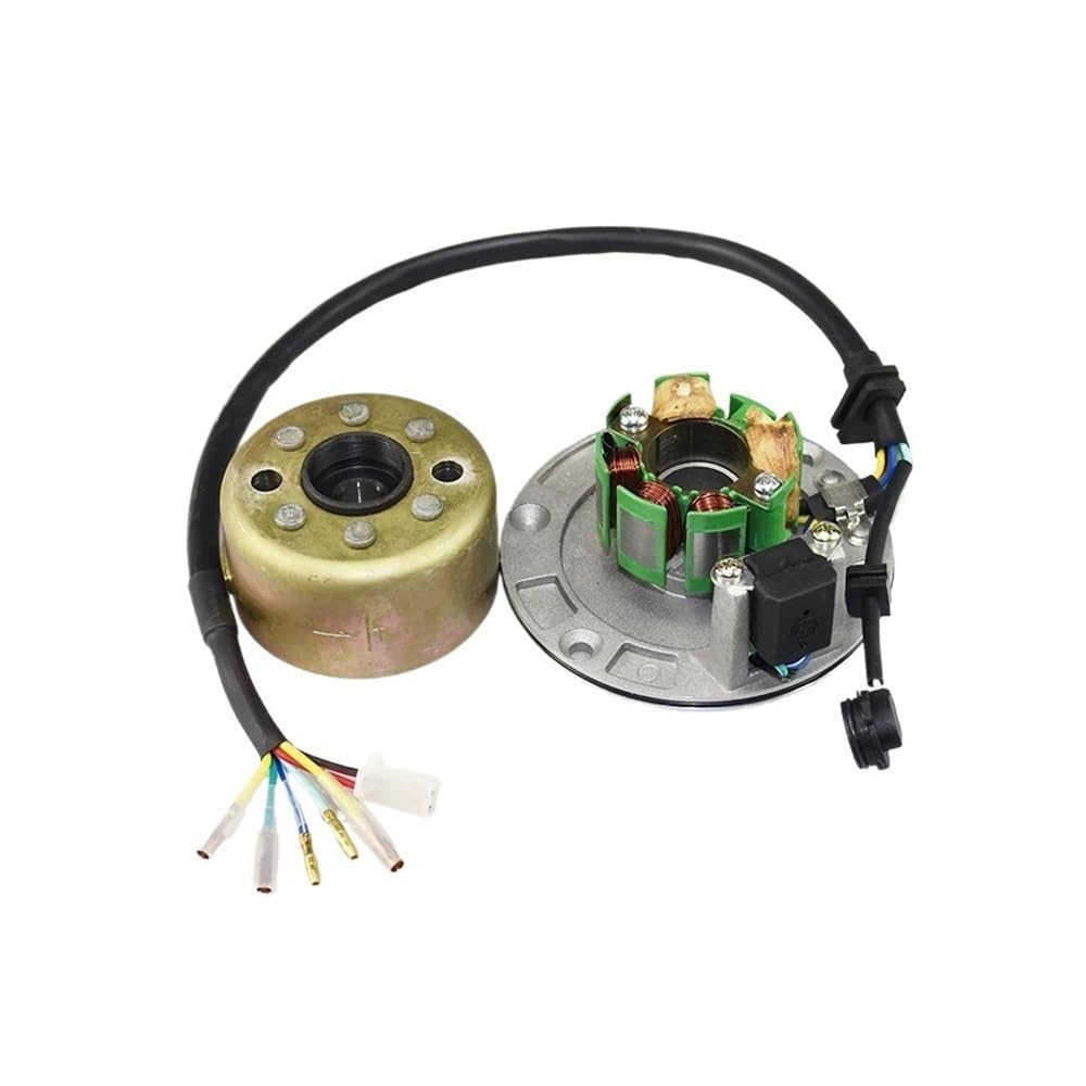 strony Motocykl Magneto stojan prędkość wirnika bez światła pasuje do silnika ZongS W150 155cc Ka SDG SR Dirt pitbike(Stator)