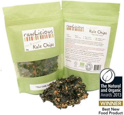 Rawlicious - Double Pepper Twist Kale Chips | 40g
