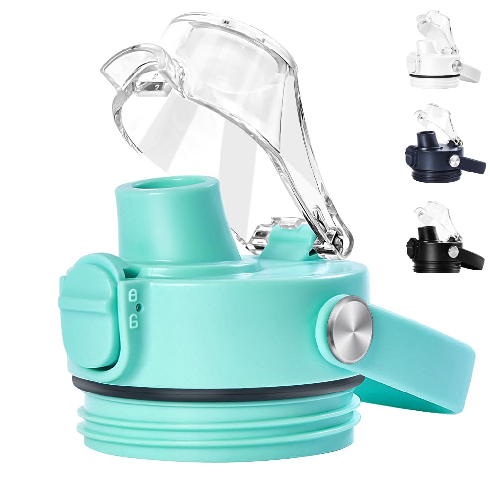 XACIOA Lid for YETI Rambler 18 26 36 64 oz, Replacement Lid Cap for YETI Rambler 18/26/36/64 oz Water Bottles