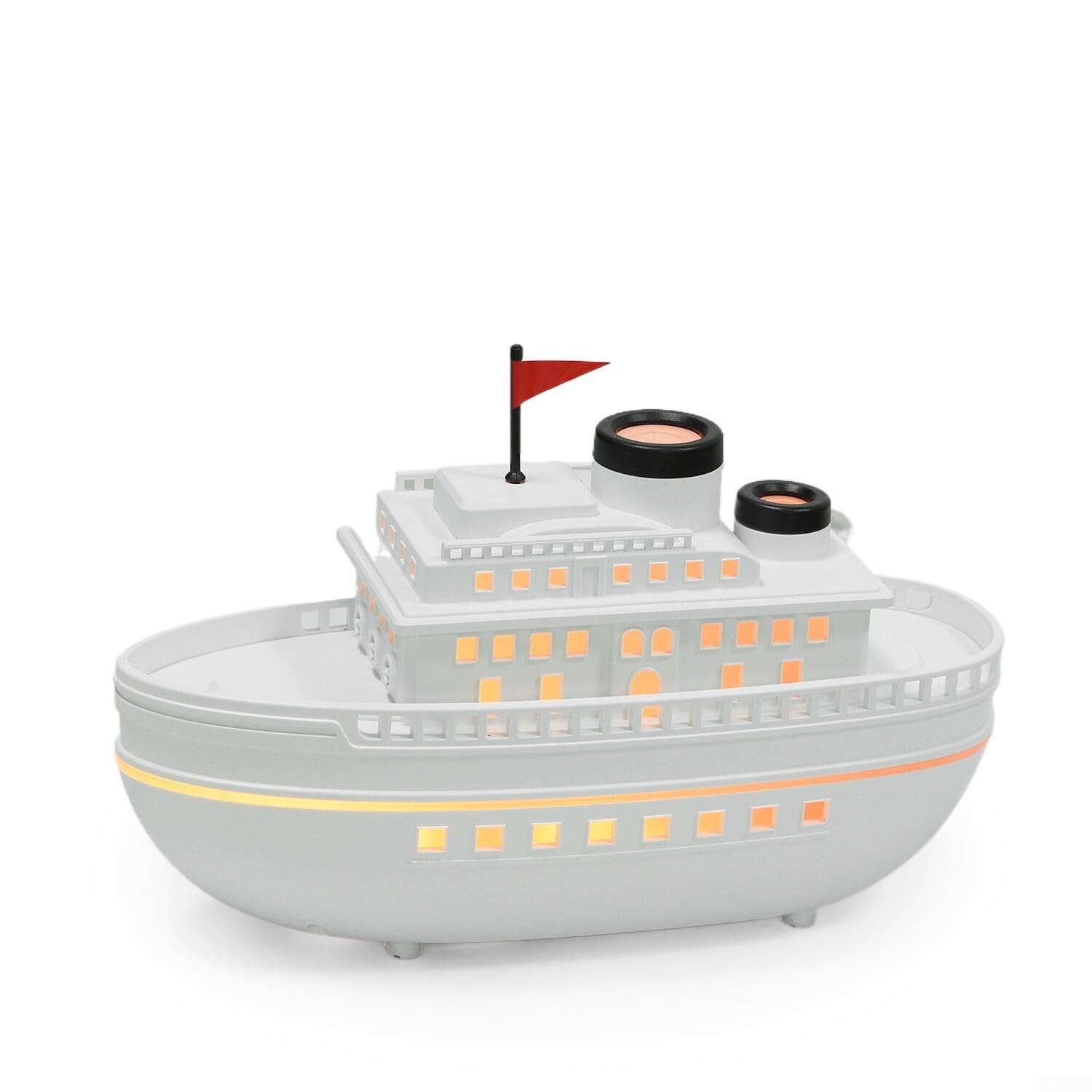 Diffuseur d'aromathérapie design bateau pour apaiser vos journées de travail