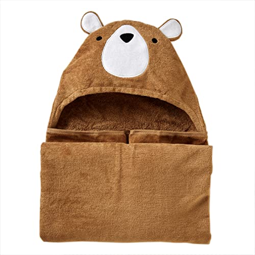 Image of SKL Home Sketched Woodland Hooded Bath Towel 51.00 inch x 23.00 inch