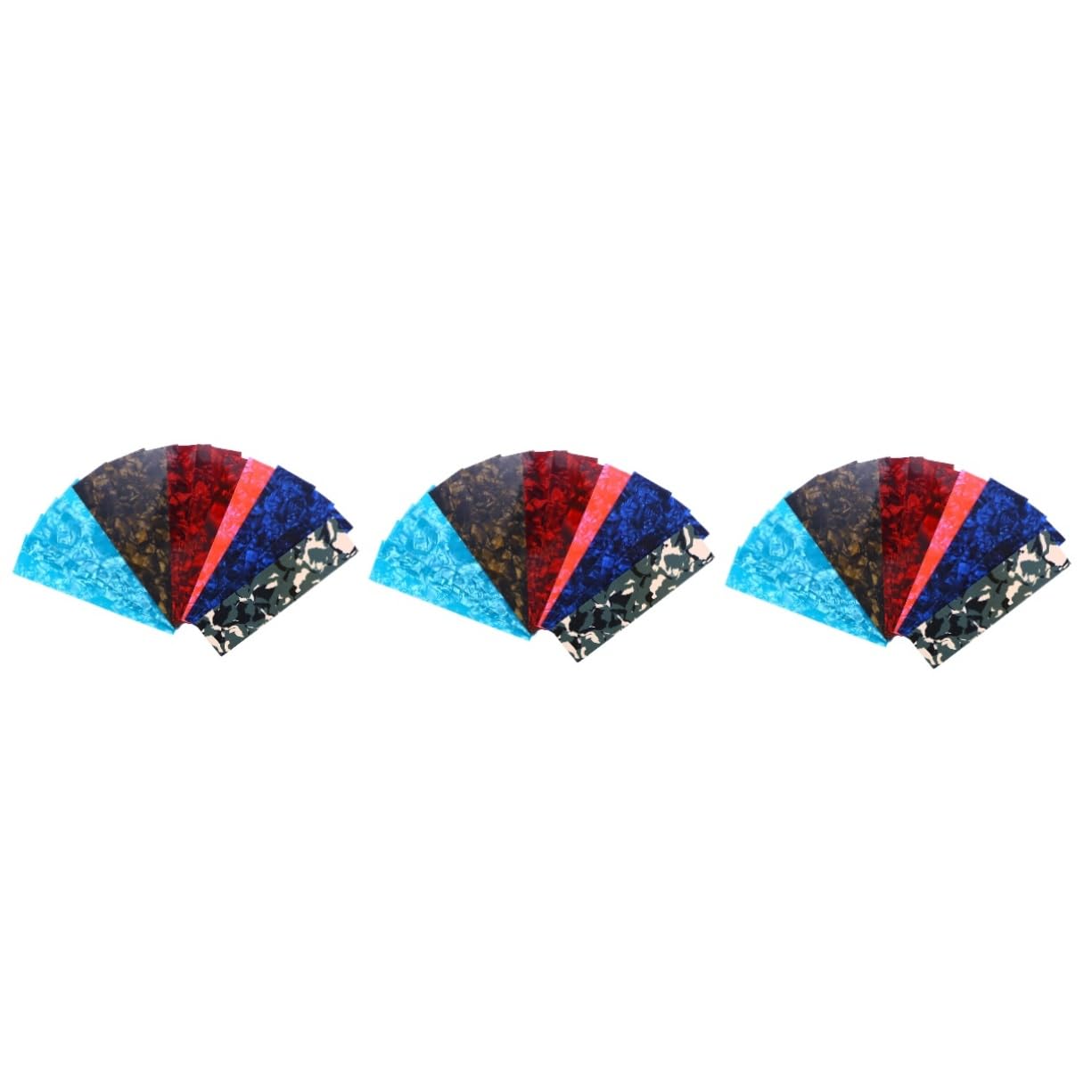 TOYANDONA 45piezas Láminas Para Púas De Guitarra Grosor Aleatorios Accesorios Para Músicos