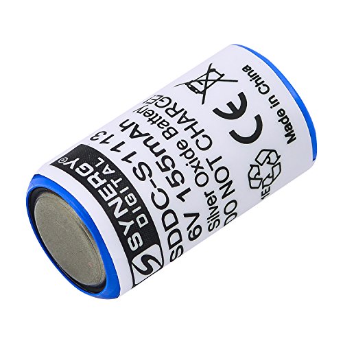 Synergy Digital Dog Collar Batteries, Compatible With Pet Stop Invisible Fence 700 7K Dog Collar, (Silver Oxide, 6V, 155 Mah), Combo-Pack Includes: 2 X Sddc-S1113 Batteries #TOP3