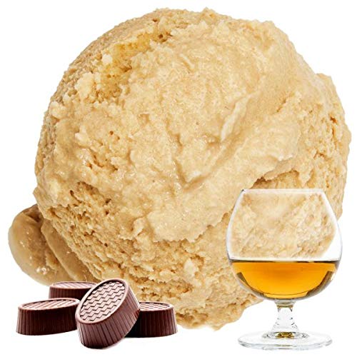 Gino Gelati Brandy Cream Praline Flavour Ice Powder Vegan No Sugar Lactose Free Gluten