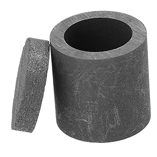 HAPINARY 2pcs Gold Refining Crucible Silicon Carbide Pot for Wax Melting Versatile Smelting Tool for Home Lab