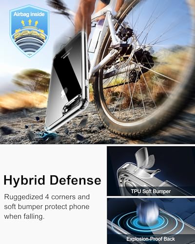 Image of HOOMIL Case for iPhone 7 Plus /iPhone 8 Plus, Anti-Yellowing, Clear