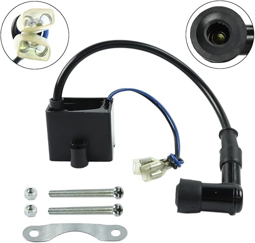 Miniatura 4 de FLYPIG Bobina de encendido CDI de alto rendimiento para 49 cc, 50 cc, 60 cc, 66 cc, 80 cc, motor de 2 tiempos, bicicleta motorizada, ATV, Quad Go