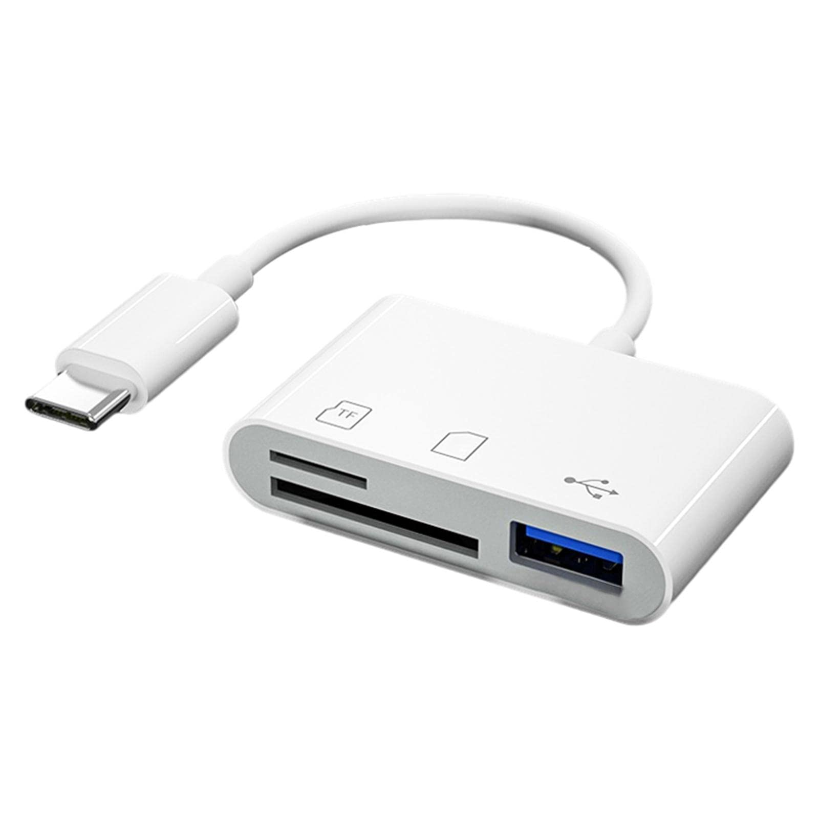 Merishopp 3 in 1 USB C TF SD Card Reader Camera Memory Card Reader SD to USB C Adapter | Computers/Tablets & Networking | Laptop & Desktop Accessories | Memory Card Readers & Adapters-picture-31