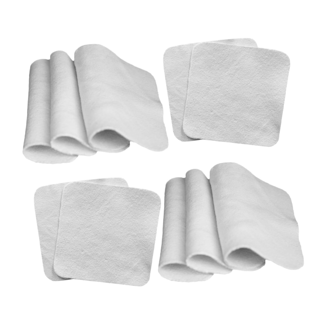 SHERCHPRY Panno Ultra Detergente Kit di Pulizia Salviette Umidificate Salviette Gettabili Detergente per Gioielli Collane di Perle Detergente per Oro Pendenti Gemme Spolverini per La