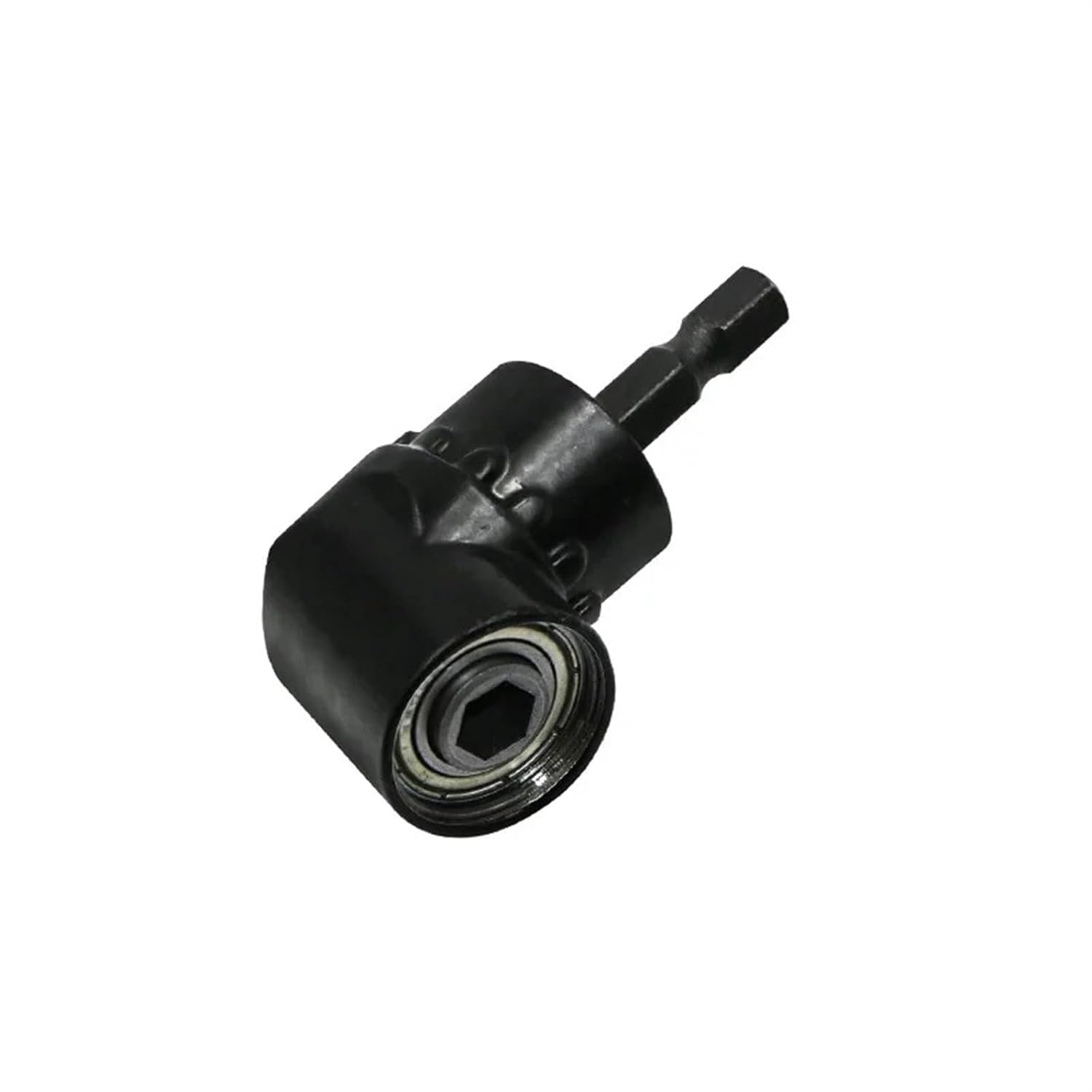 Hex Bit 105 Degree Angle Screwdriver Socket Holder Adapter Adjustable Bits Drill Angle Screwdriver 1Pcs(Black)