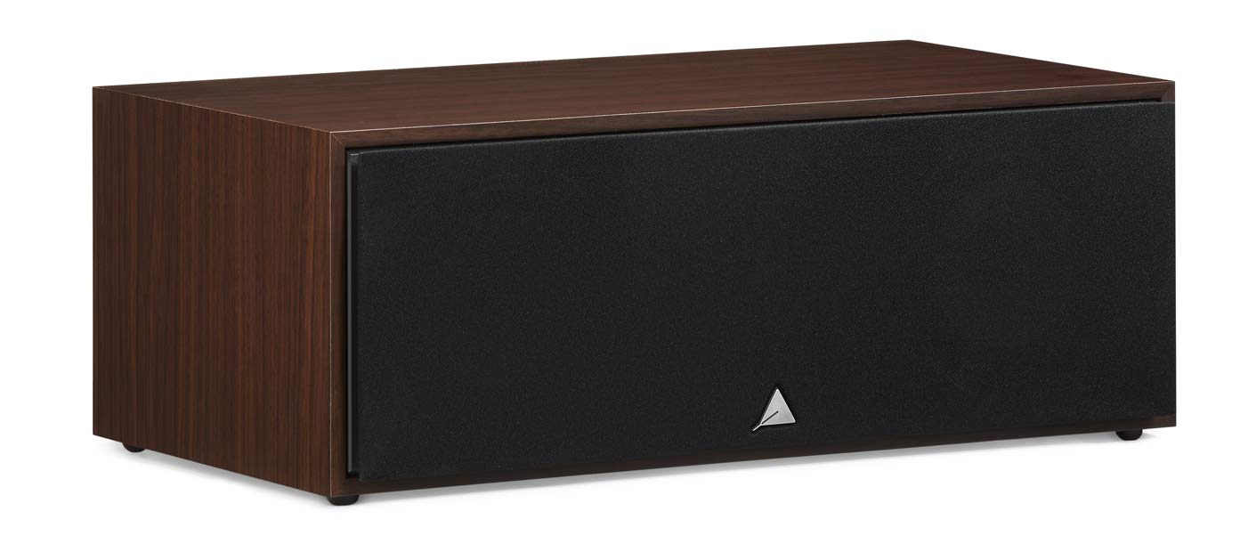 TRIANGLE - BOREA BRC1 Home Theater Center Lautsprecher - 2-Wege - Belastbarkeit 100W - Leistung 90 dB/W/m - Bassreflex - 485 x 176 x 274 mm - Nussbaum