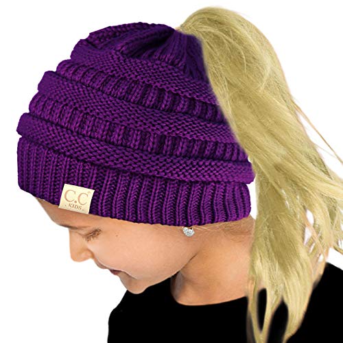Best Running Beanie For Kids Ponytail