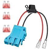 Guy-Tech Premium Wire Harness Connector for Peg-Perego 12-Volt SLA Battery – Plastic Material, Compatible with All 12V Batteries