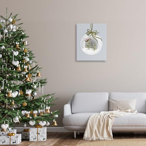 Lienzo decorativo de Papá Noel Stupell Industries, el regalo de Navidad perfecto 3