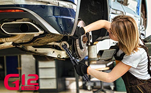 Durofix Rw1216-32 G12 Series 12V Li-Ion Cordless 3/8” 65 Ft-Lbs. Extended Ratchet Wrench Tool Kit With 2 Batteries And Canvas Bag #TOP5