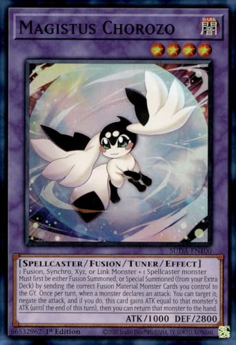 Magistus Chorozo - SUDA-EN100 - Super Rare - 1st Edition miniatura 1