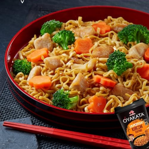 Foto von Ajinomoto OYAKATA Teriyaki Hähnchen Geschmack Instant Nudeln Wok Style Japanischer Art Schnelle Zubereitung Ramen 96g
