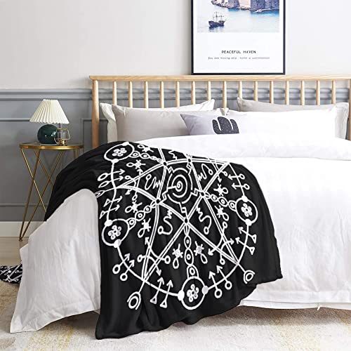 Couvertures et Plaids pour Canapé Pentacle Ambiance Cocooning Lit