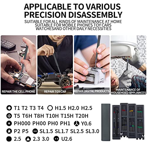 31 in 1 Precision Screwdriver Set | 28 Magnetic Bits Driver Kit for Professional Electronics Repair