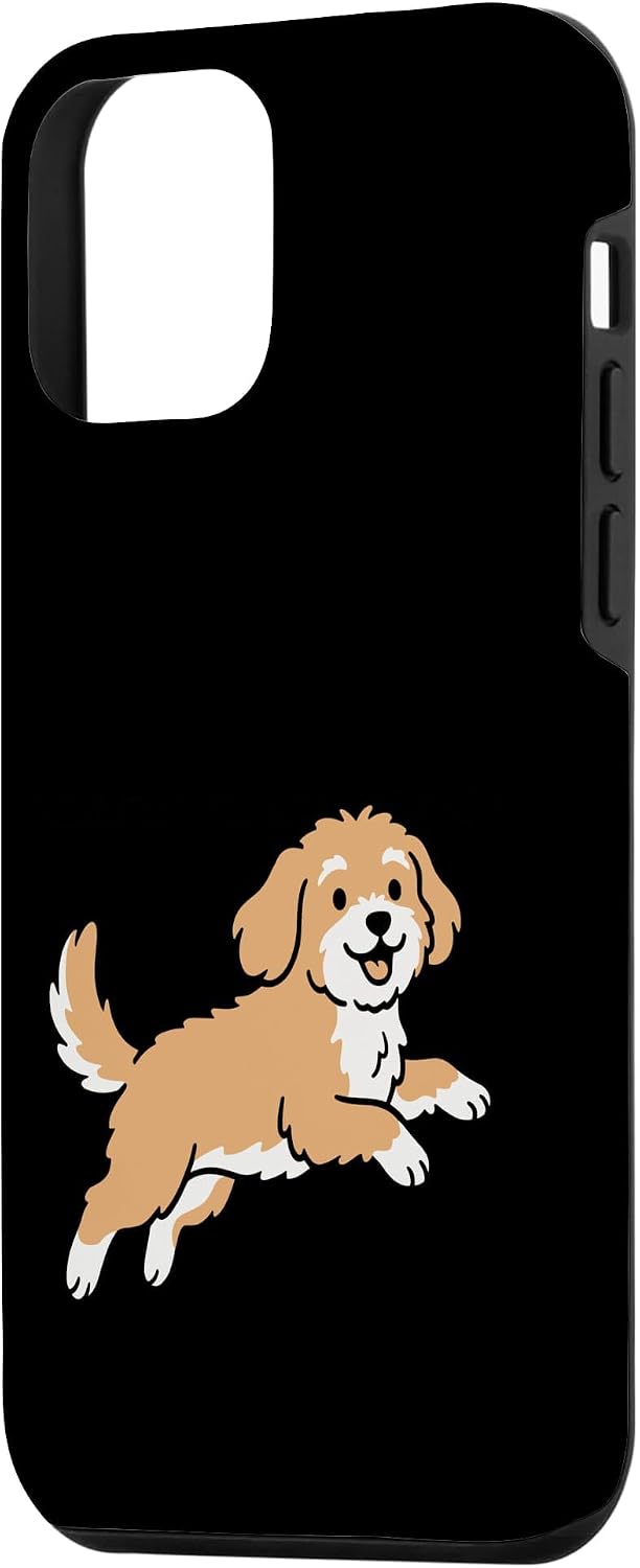 Running Cavapoo Dog Breed Mom Pet Lovers Owner Case for iPhone 12 mini image 2