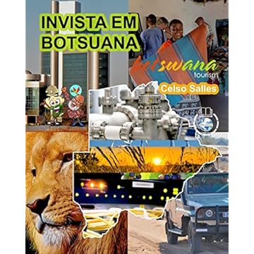 Capa do livro INVISTA EM BOTSUANA - Visit Botswana - Celso Salles: Coleção Invista em África