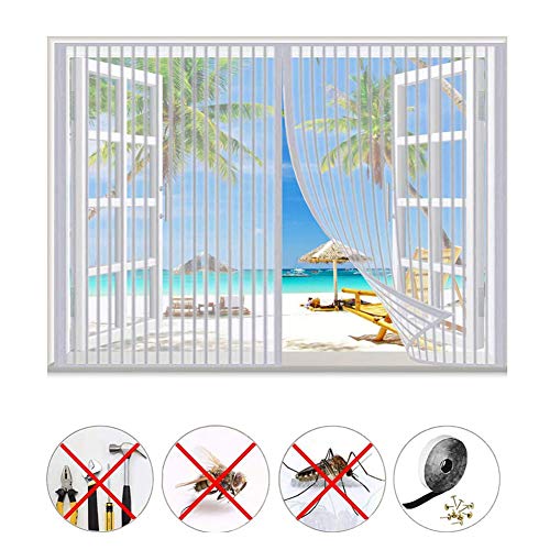 Magnétique Moustiquaire Porte Rideau, Moustiquaire Aimantee Cover