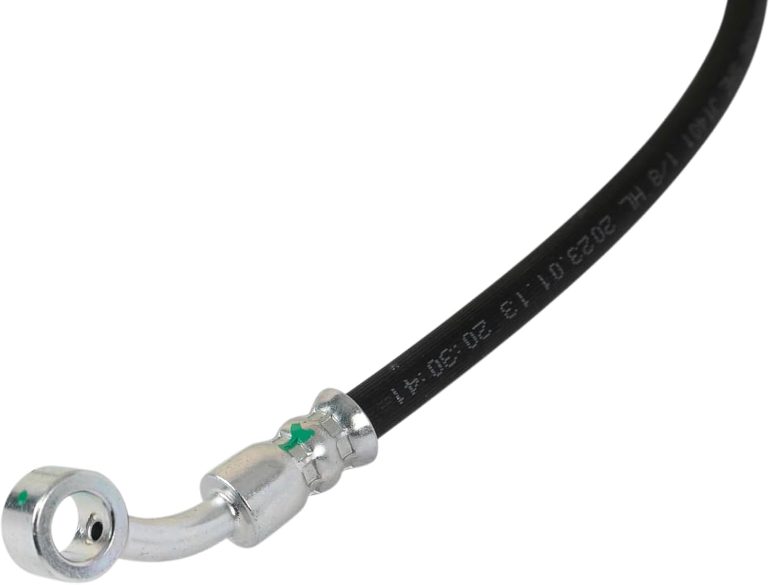 TRQ Front Brake Hose Set Compatible with 2001-2005 Honda Civic