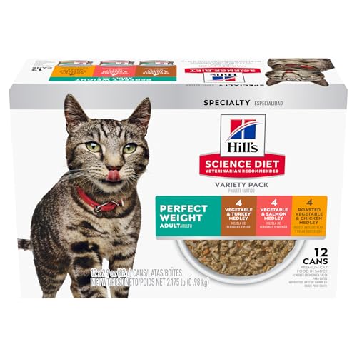 Hill’s Science Diet, Perfect Weight, Adult, Wet Cat Food, 2.9oz
