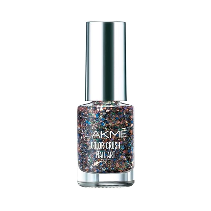 LAKMÉ Color Crush Nail Art, G12, 6Ml, Shimmery Finish