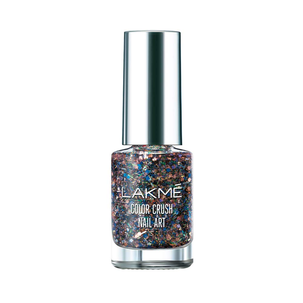 LAKMÉ Color Crush Nail Art, G12, 6Ml, Shimmery Finish