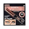 KISS Magnetic Eyeliner, Black, 0.16 Ounce, Smudge Proof, Biotin Infused, Free of Synthetic Fragrances, Dyes, Parabens, Petrochemicals, And Formaldehyde with Precision Tip Brush