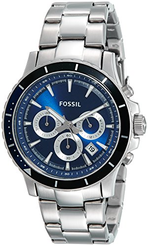 Image of Fossil Briggs Chronograph Blue Dial Men's Watch - CH2927I