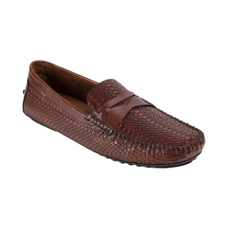 tresmode Julien Men's Leather Penny Loafers-picture-11