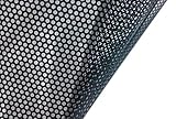 VViViD Black Perforated One-Way Vision Vinyl Automotive Window Wrap Roll (1.5ft x 4ft)