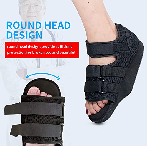 Tairibousy Postoperative Schuhe Medical Orthopedic Foot Brace Vorfußentlastungsschuh für Operationen (m)