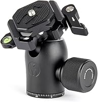 Vista 4 de 3 Legged Thing AirHed Pro - Cabezal de trípode con palanca, 360 grados Arca Swiss compatible para cámaras más pesadas con abrazadera de palanca