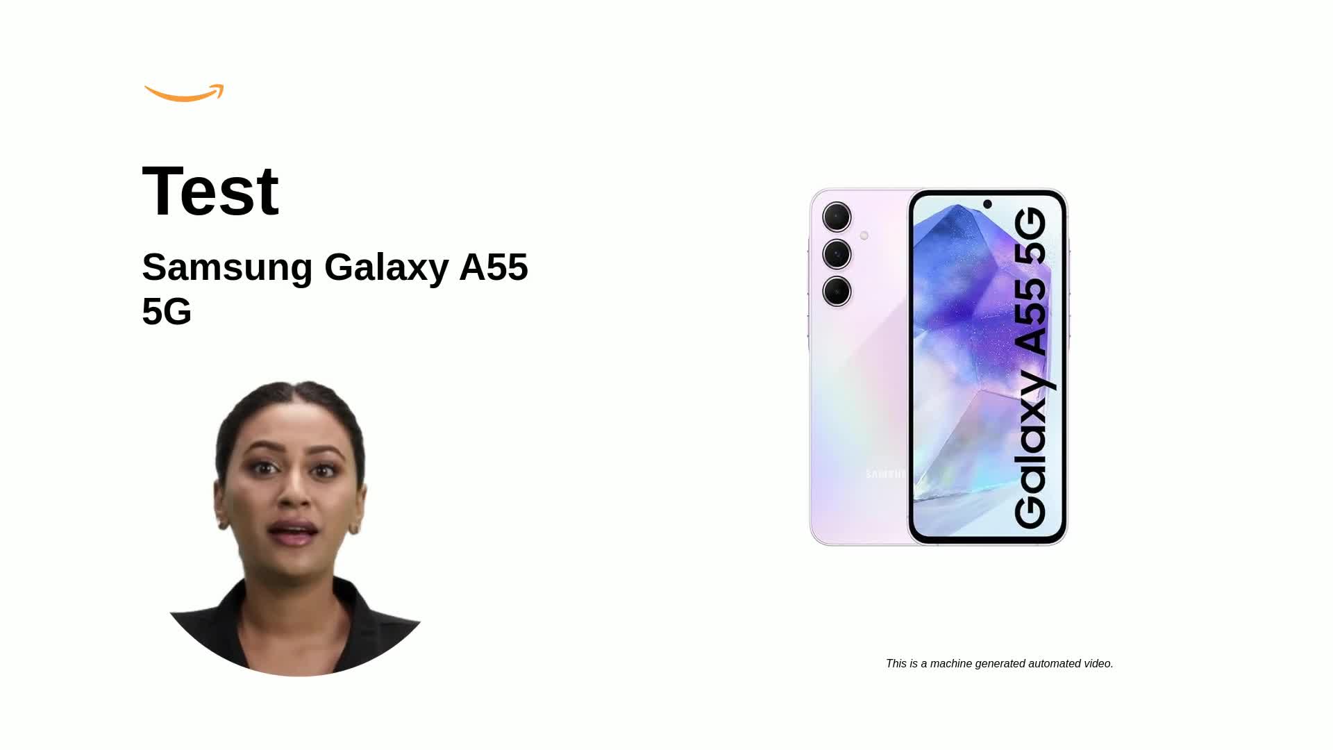 Samsung Galaxy A55 5G (Awesome Lilac, 8GB RAM, 256GB Storage