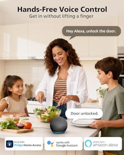 Smart Biometric Front Door Lock with Camera