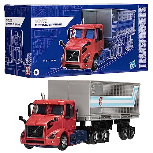 Hasbro Transformers Generations Leader Class figurine Volvo VNR 300 Optimus Prime 18 cm, Red - Image 3